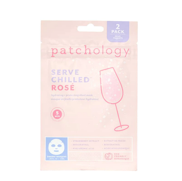 Sheet Mask Serve Chilled Rose 2 Pack Bath & Body in at Wrapsody