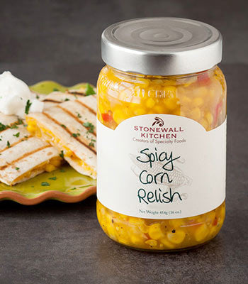 Spicy Corn Relish at Culinary Apple