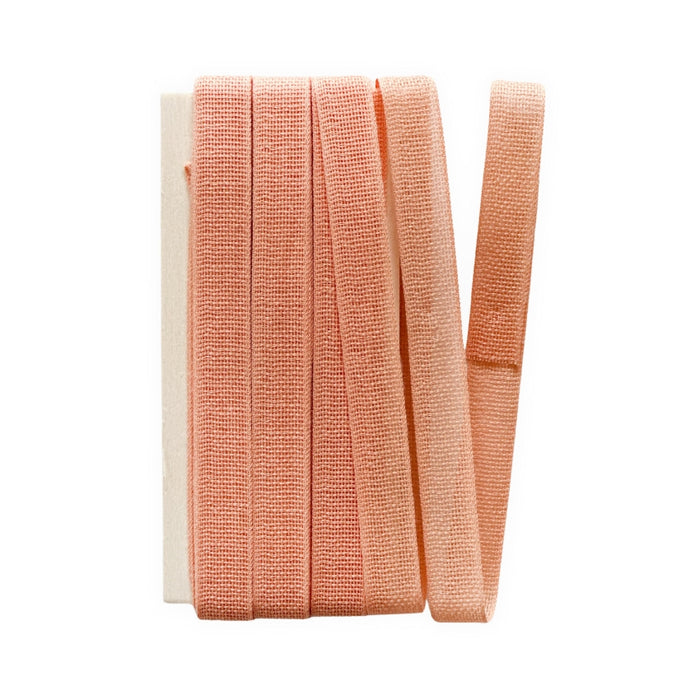 Studio Carta Loose Weave Cotton Ribbon - Peach