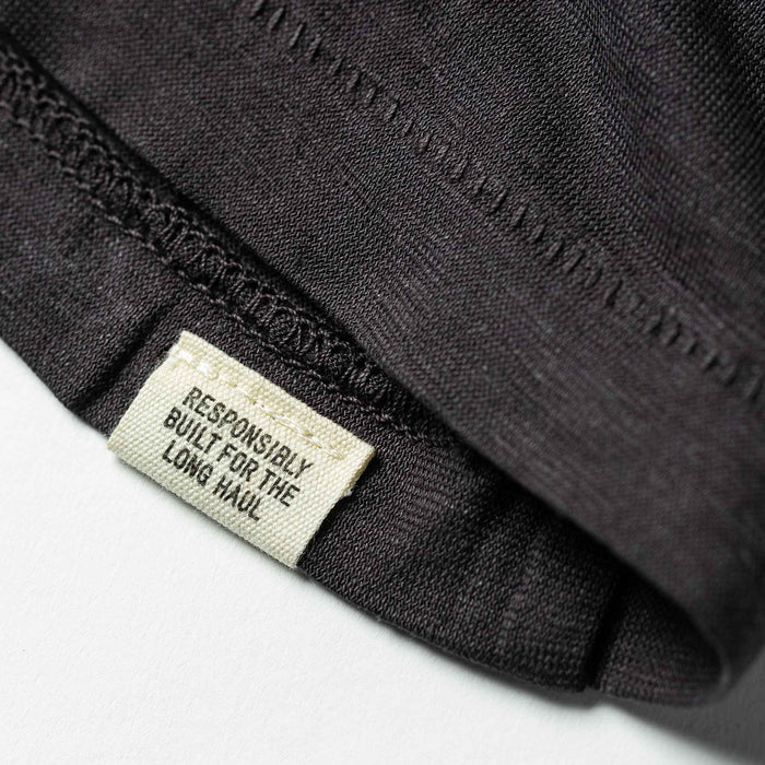 The Cotton Hemp Tee in Charcoal