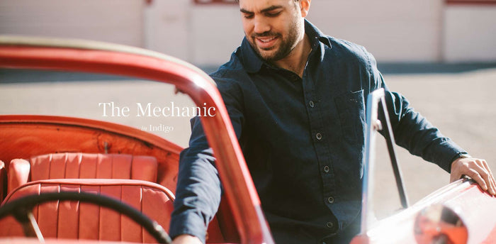 The Mechanic in Indigo