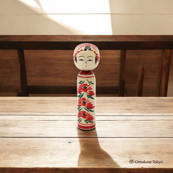 Togatta Kokeshi Doll – Michinoku Style