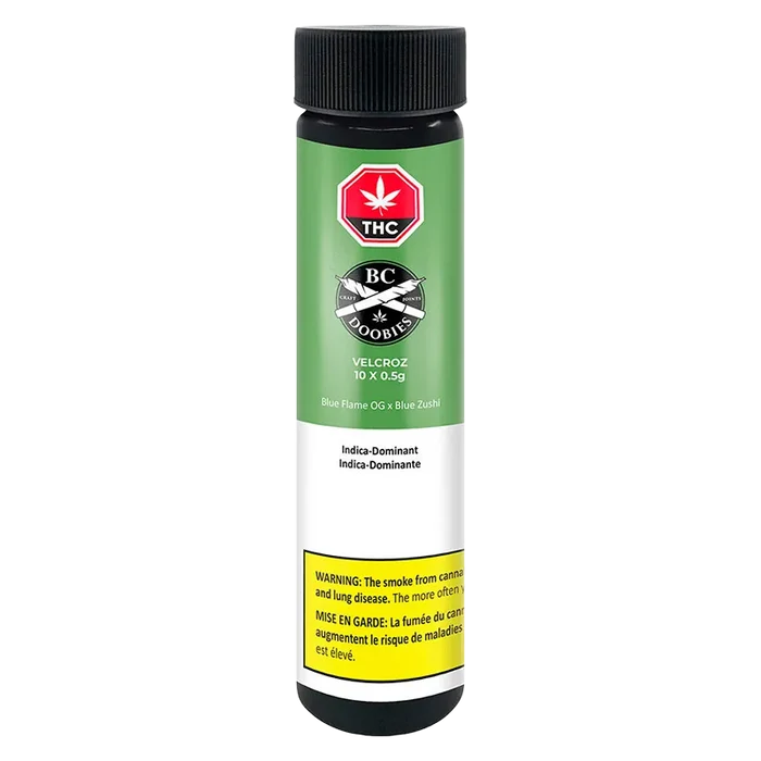 BC Doobies 5 g VelcroZ PR 10 x 0.5 g Pre-Rolls