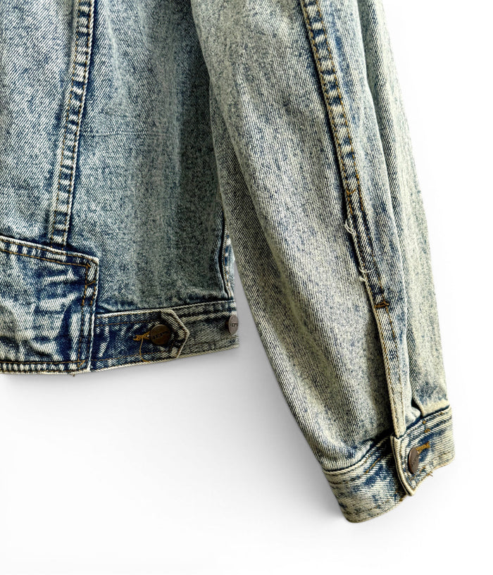 Vintage Acid Wash Denim Jacket