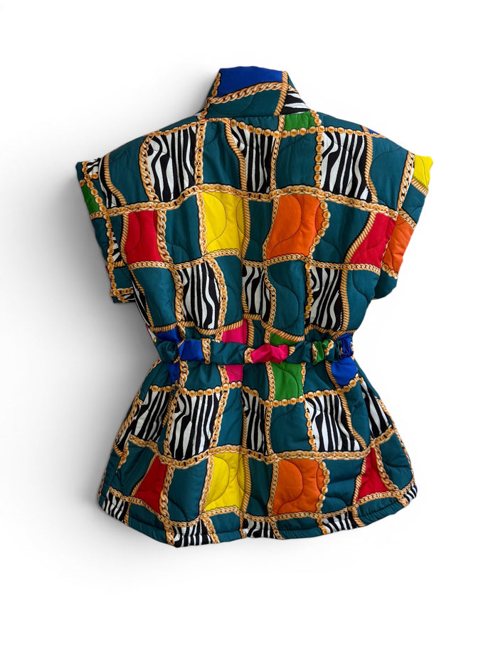 Vintage Timiami Quilted Vest Jacket