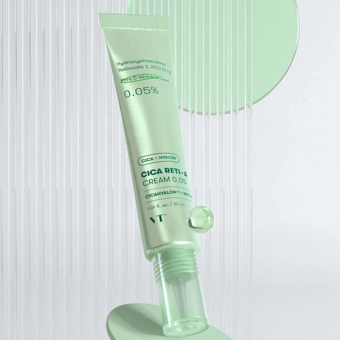 VT Cosmetics Cica Reti-A Cream - veido kremas su retinoliu