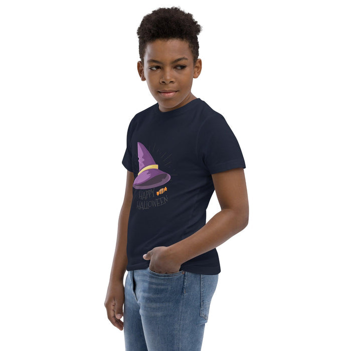 Witch Hat Halloween Youth Jersey T-shirt - Billyforce Shop