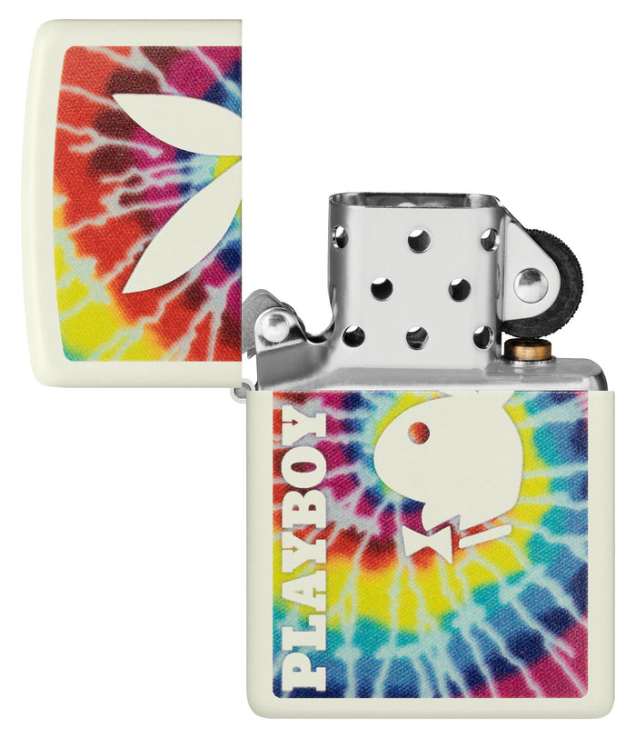 Zippo Playboy Tie-Dye Glow in The Dark 48373