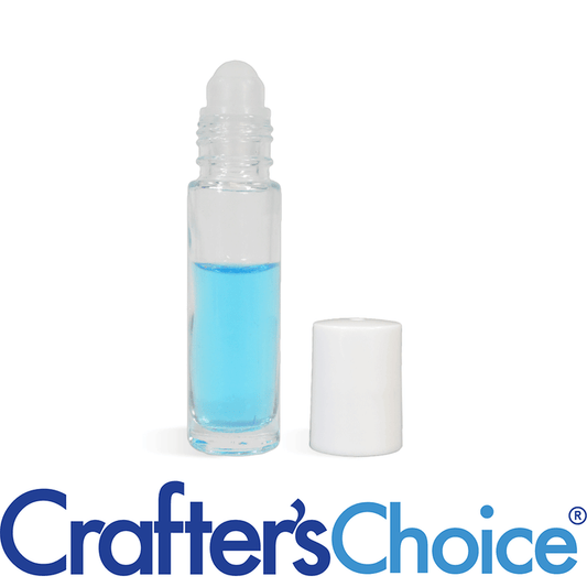 0.23 oz Glass Bottle with Plastic Ball Cap