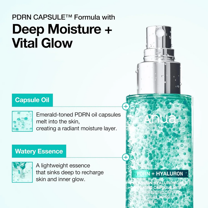 1. Anua PDRN hyaluronic acid Hydrating Mist 100ml
