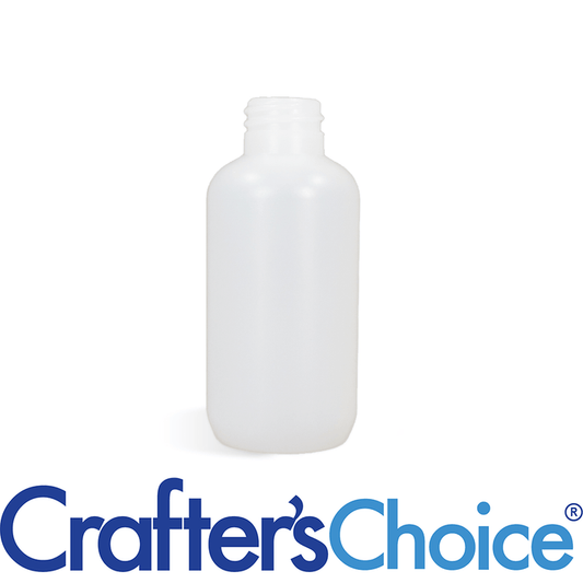 2 oz Natural HDPE Boston Round Bottle