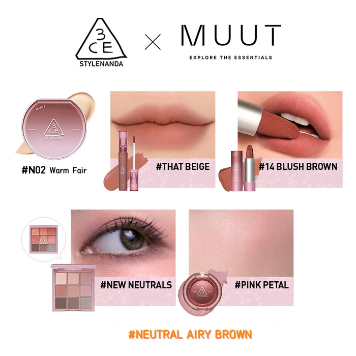 #NEUTRAL AIRY BROWN
