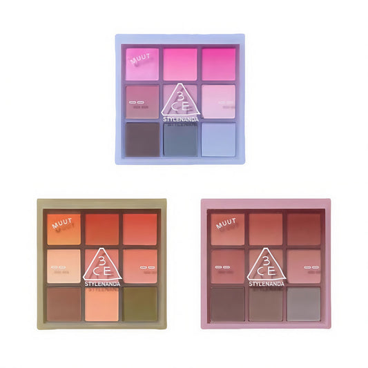 3CE X MUUT Beauty Meets Fashion 9-Colors Eyeshadow Palette T4758