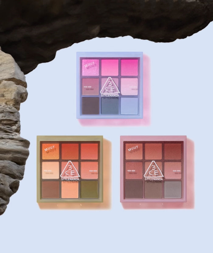 3CE X MUUT Beauty Meets Fashion 9-Colors Eyeshadow Palette T4758