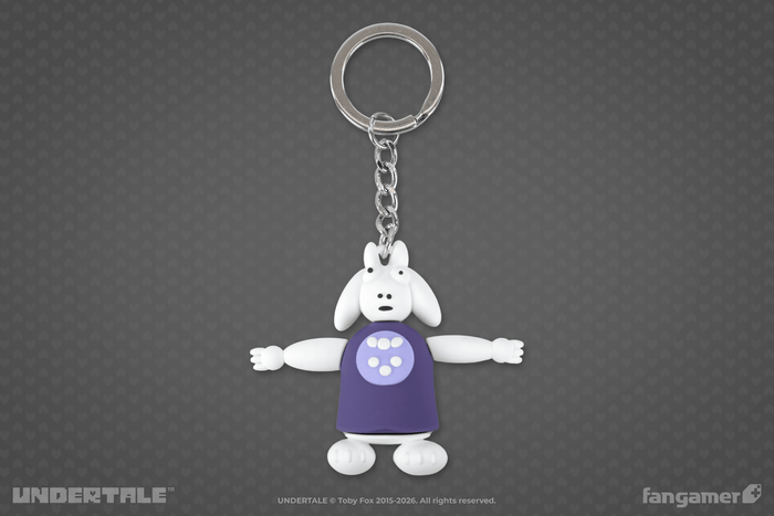 3D Toriel Keychain
