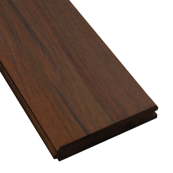 5/4 x 6 Ipe Wood 45° V-Groove