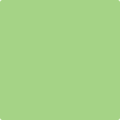 557-Leprechaun: Green  a paint color by Benjamin Moore avaiable at Clement's Paint in Austin, TX.
