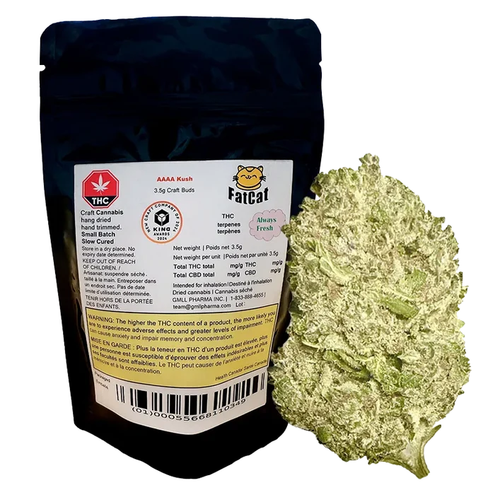 FatCat 3.5 g AAAA Kush Flower