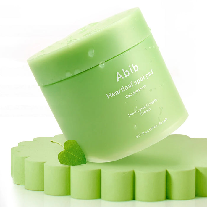 ABIB Heartleaf Spot Pad Calming Touch - raminamieji veido padeliai