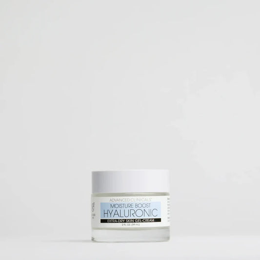 ADVANCED CLINICALS 1000× Boost Hyaluronic Extra Dry Skin Gel Cream جل كريم الهايلرونك من ادفانسد كلينيكالز