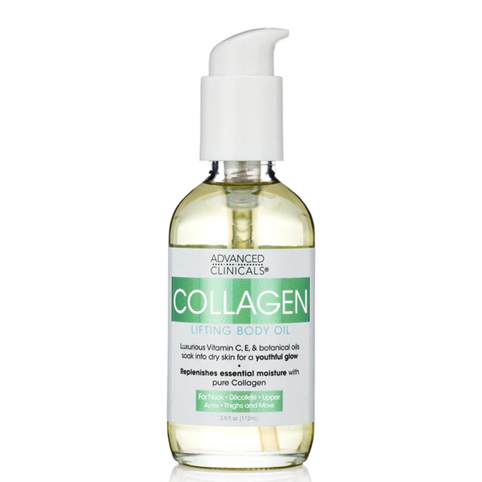 ADVANCED CLINICALS Collagen Lifting Body Oil زيت الجسم بالكولاجين من ادفانسد كلينيكالز