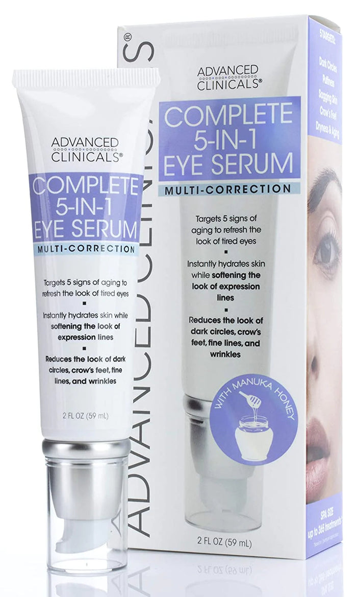 ADVANCED CLINICALS Complete 5 in 1 Eye Serum Multi Collection سيروم العين من ادفانسد كلينيكالز