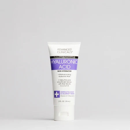 ADVANCED CLINICALS Hyaluronic Acid Intensive Skin Hydrator For Salon Professionals كريم الهايلرونك من ادفانسد كلينيكالز