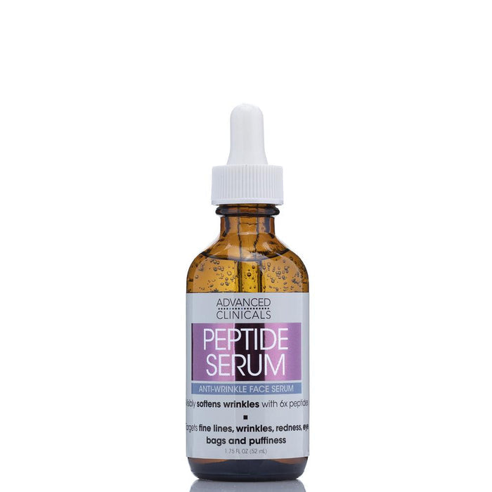 ADVANCED CLINICALS Peptide Serum Anti Wrinkle Face Serum سيروم الببتيدات من ادفانسد كلينيكالز