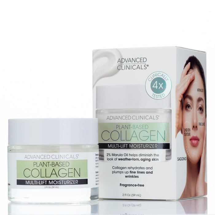 ADVANCED CLINICALS Plant Based Collagen Multy Lift Moisturizer مرطب الكولاجين من ادفانسد كلينيكالز