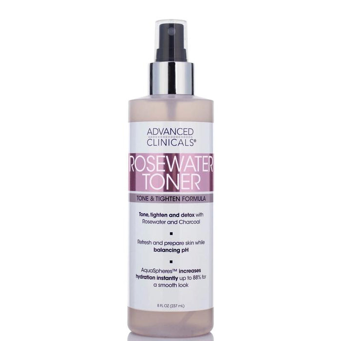 ADVANCED CLINICALS Rosewater Toner Tone & Tighten Formula تونر ماء الورد من ادفانسد كلينيكالز