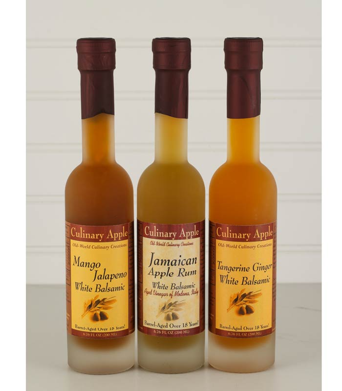 Infused White Balsamic Vinegar at Culinary Apple