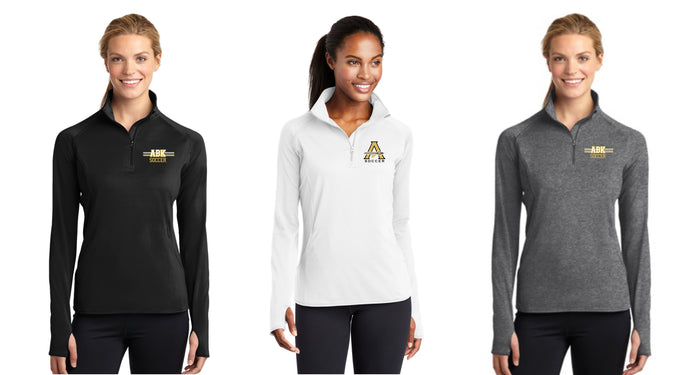 AHS Soccer 1/2 Zip Pullover- Ladies, Unisex