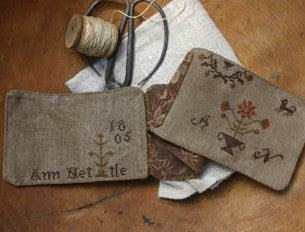 Ann Nettle Sewing Book Cross Stitch Pattern by Stacy Nash Primitives