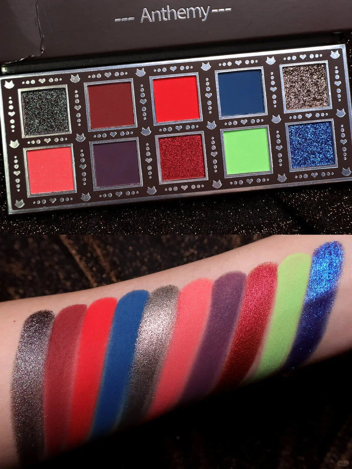 ANTHEMY Black Cat 10-Color Chameleon Eyeshadow Palette (3.0) T4275