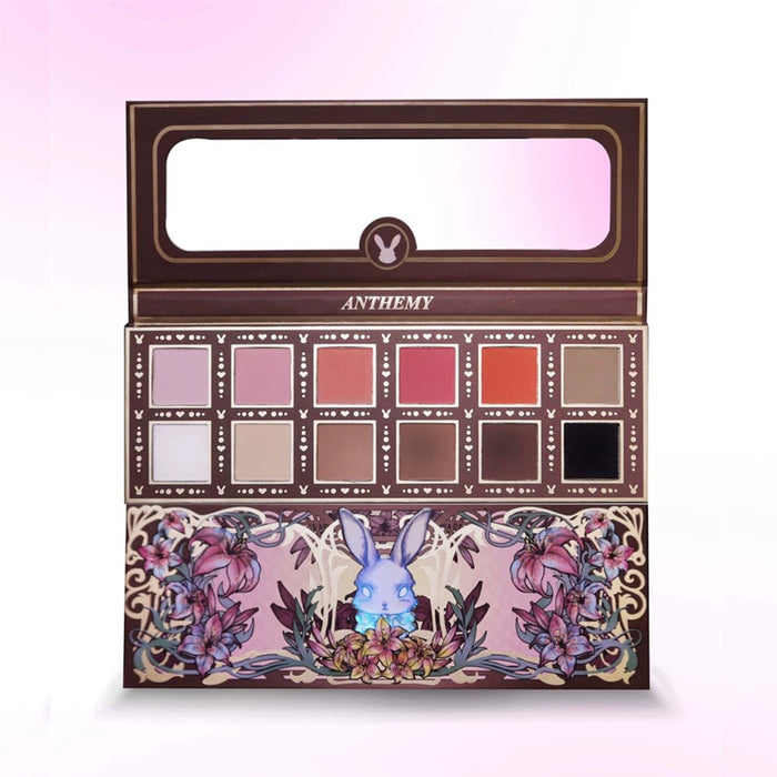ANTHEMY Dance of Jade Rabbit 12-Color Matte Eyeshadow Palette (2.0) T4143