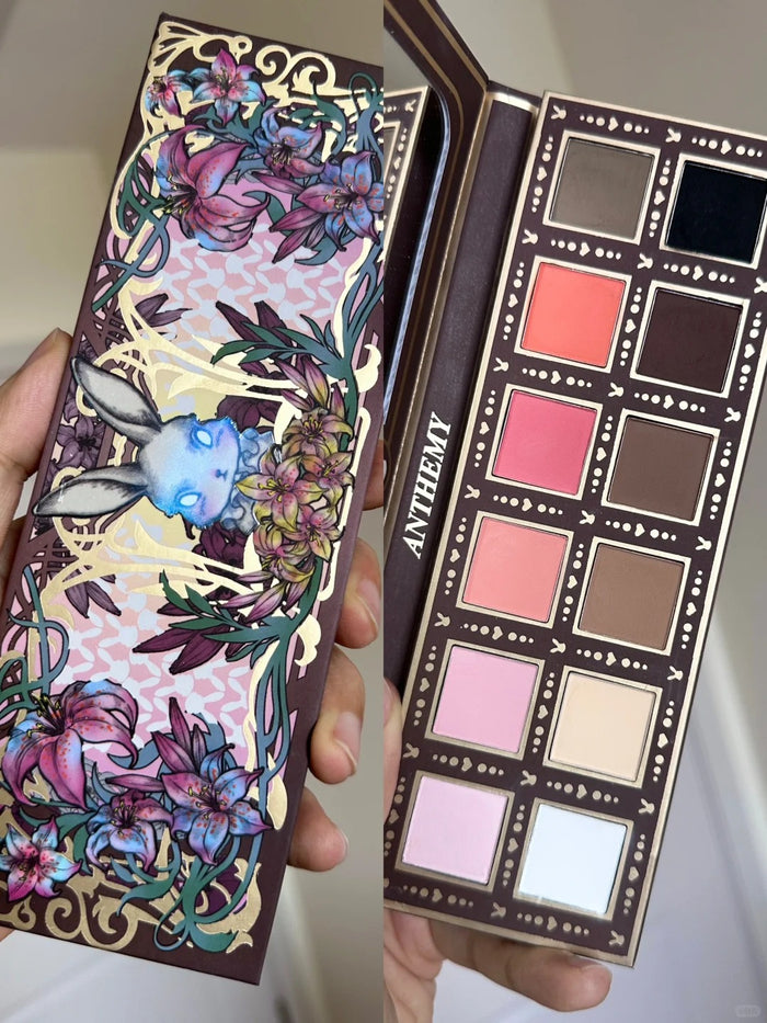 ANTHEMY Dance of Jade Rabbit 12-Color Matte Eyeshadow Palette (2.0) T4143