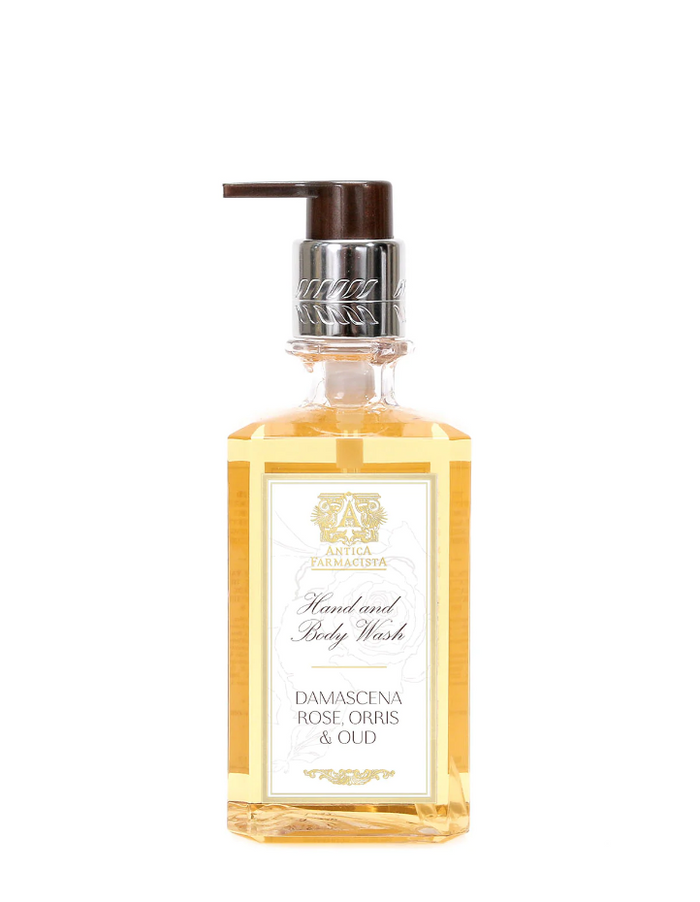 Antica Hand & Body Wash - Multiple Scents Bath & Body in Damascena Rose at Wrapsody