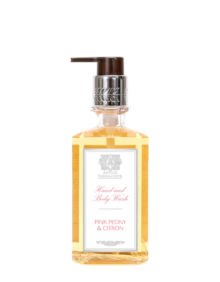 Antica Hand & Body Wash - Multiple Scents Bath & Body in Pink Peony & Citron at Wrapsody