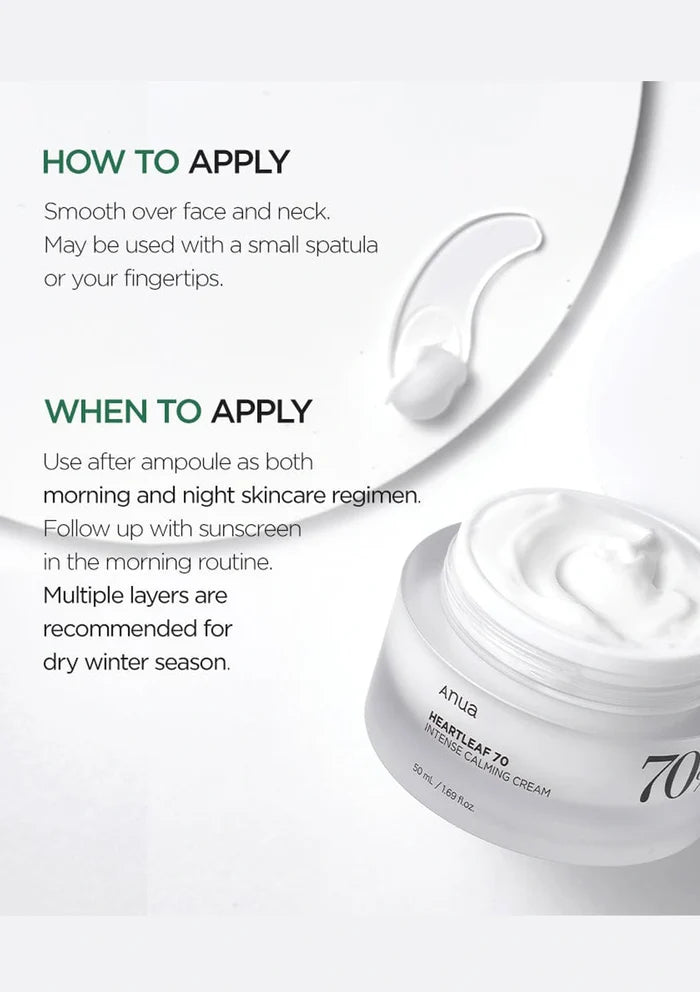 Amпул with application instructions on a white background