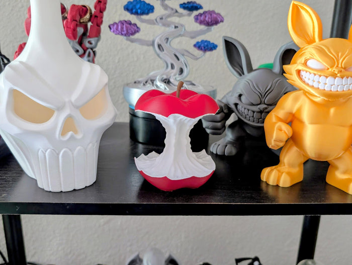 Apple Core Sculpture, Modern Art Decor