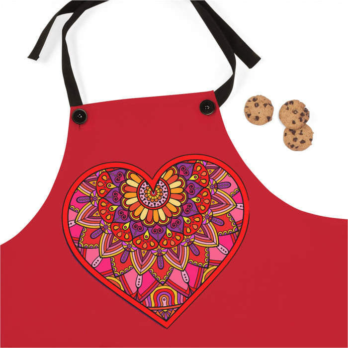 Apron - Heart detail