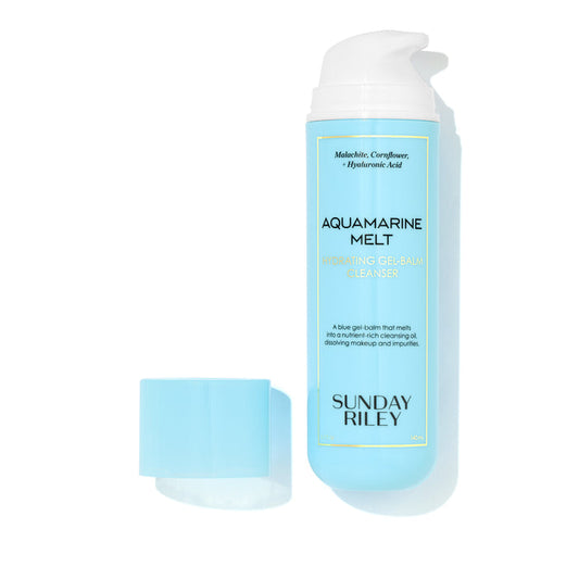 #seo sunday riley aquamarine gel baume nettoyant visage
