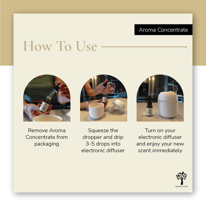 PRISTINE AROMA Aroma Concentrate Hotel Scents Set - 6 x 10ml | Isetan KL Online Store