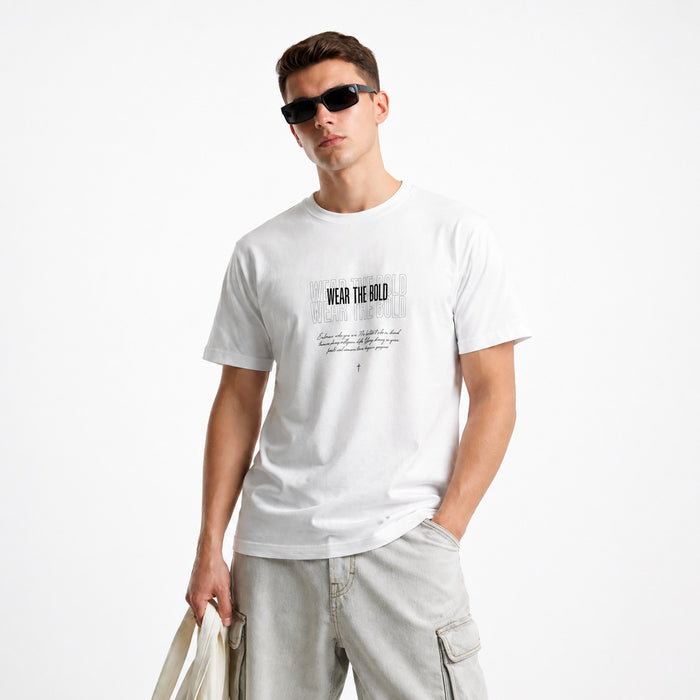 ARZO BOLD ESSENCE™ | Minimal Luxury Regular Fit Tee