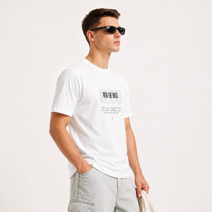 ARZO BOLD ESSENCE™ | Minimal Luxury Regular Fit Tee