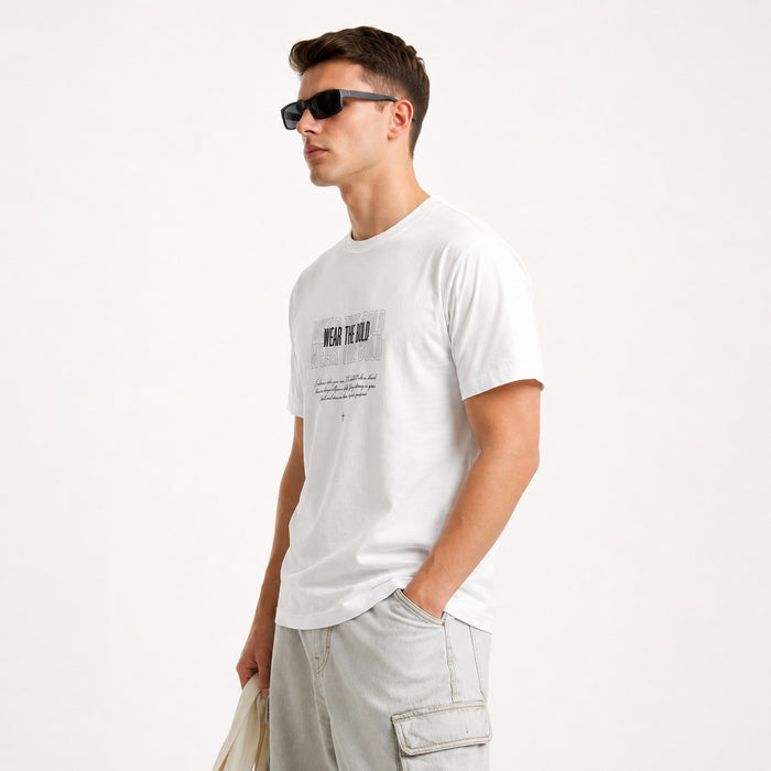 ARZO BOLD ESSENCE™ | Minimal Luxury Regular Fit Tee