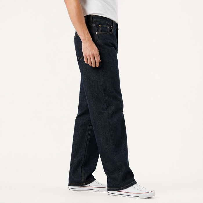ARZO Charcoal Edge Straight-Fit Jeans