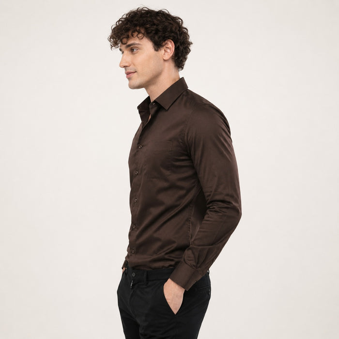 ARZO Chestnut Prime Formal Shirt