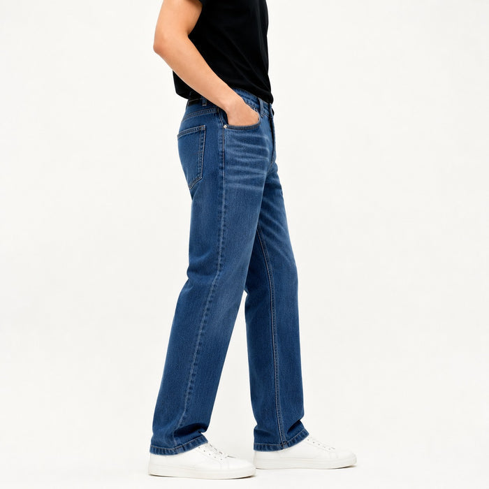ARZO Core Blue Straight Jeans | Premium Quality