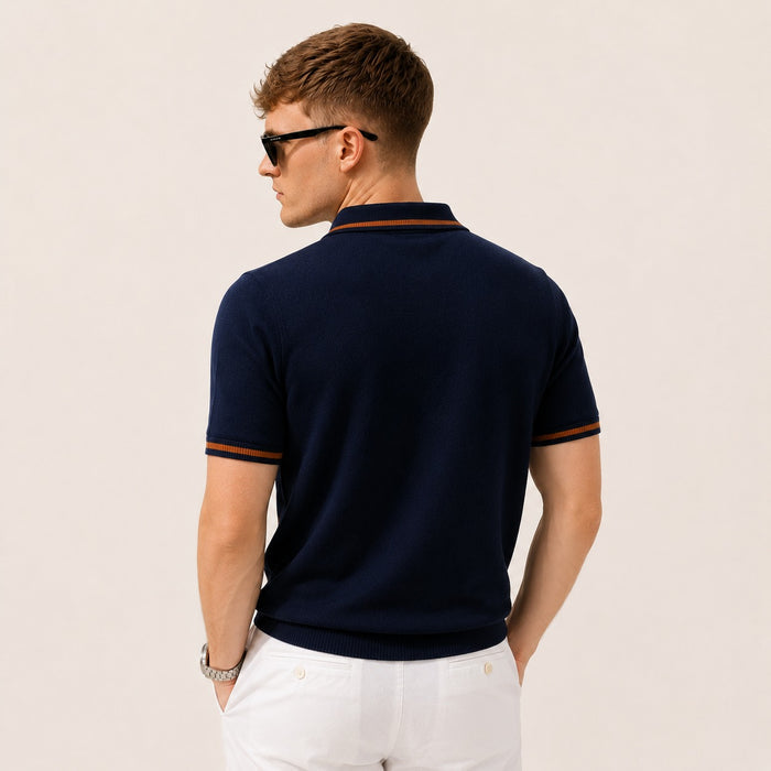 ARZO Heritage Stripe Polo
